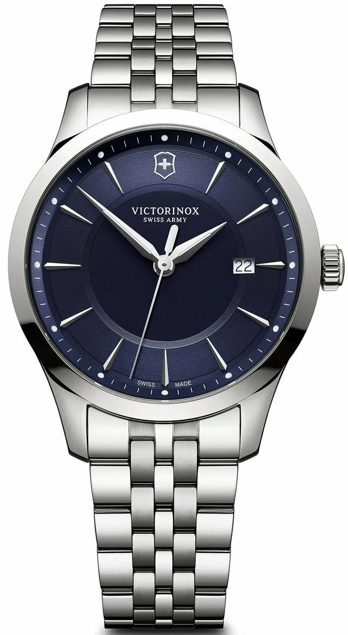 Victorinox Alliance Blue Dial Stainless Steel 241802 Mens Watch