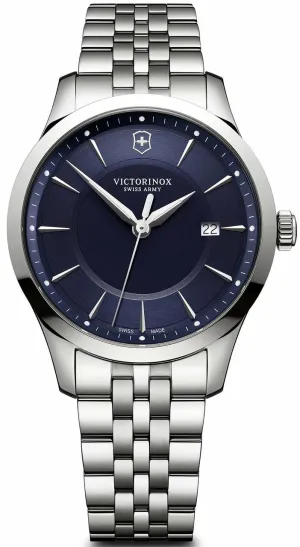 Victorinox Alliance Blue Dial Stainless Steel 241802 Mens Watch