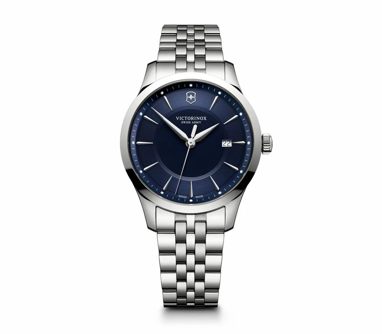 Victorinox Alliance Blue Dial Stainless Steel 241802.1 Mens Watch