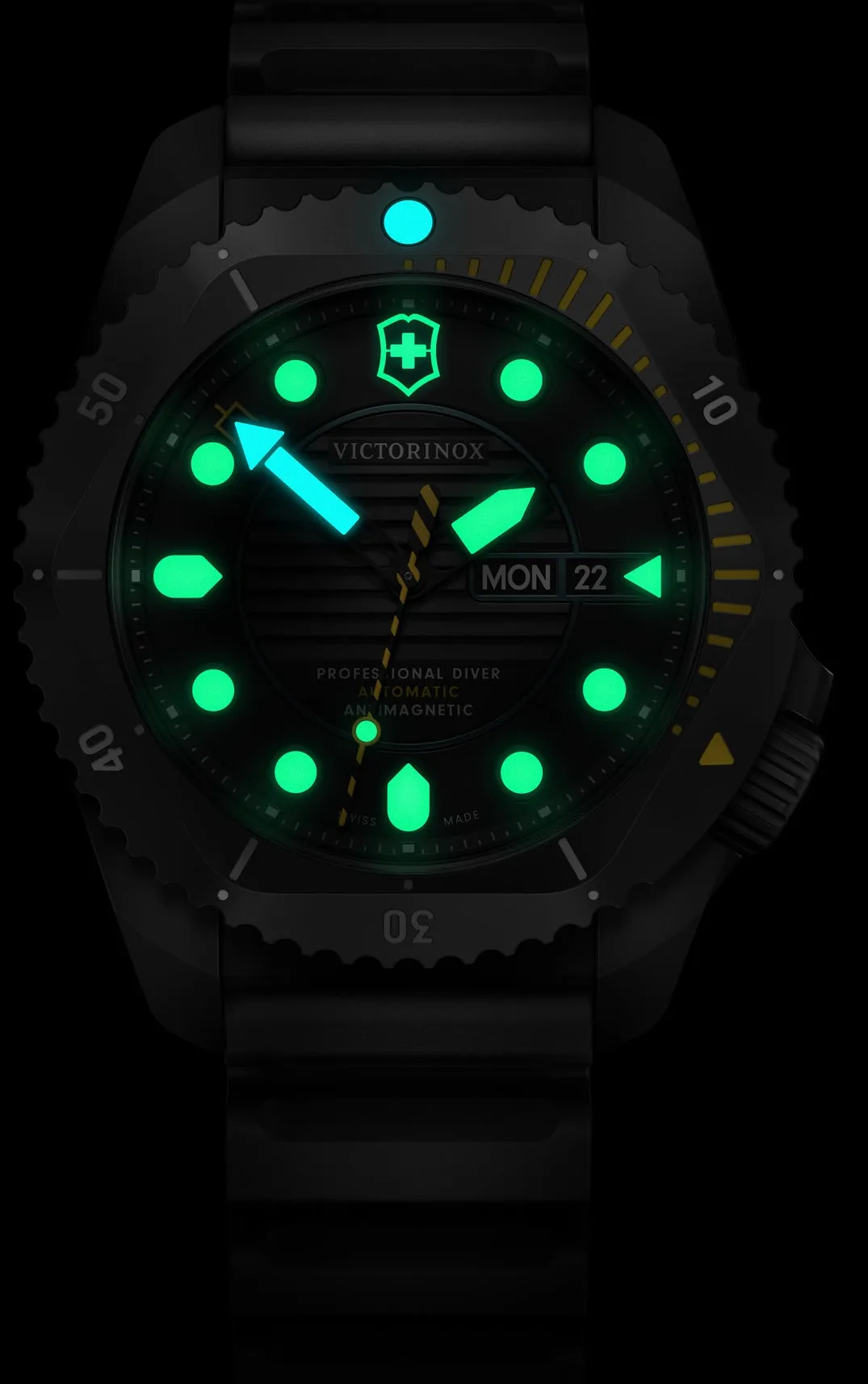 Victorinox Dive Pro Automatic Three Hands Titanium Watch