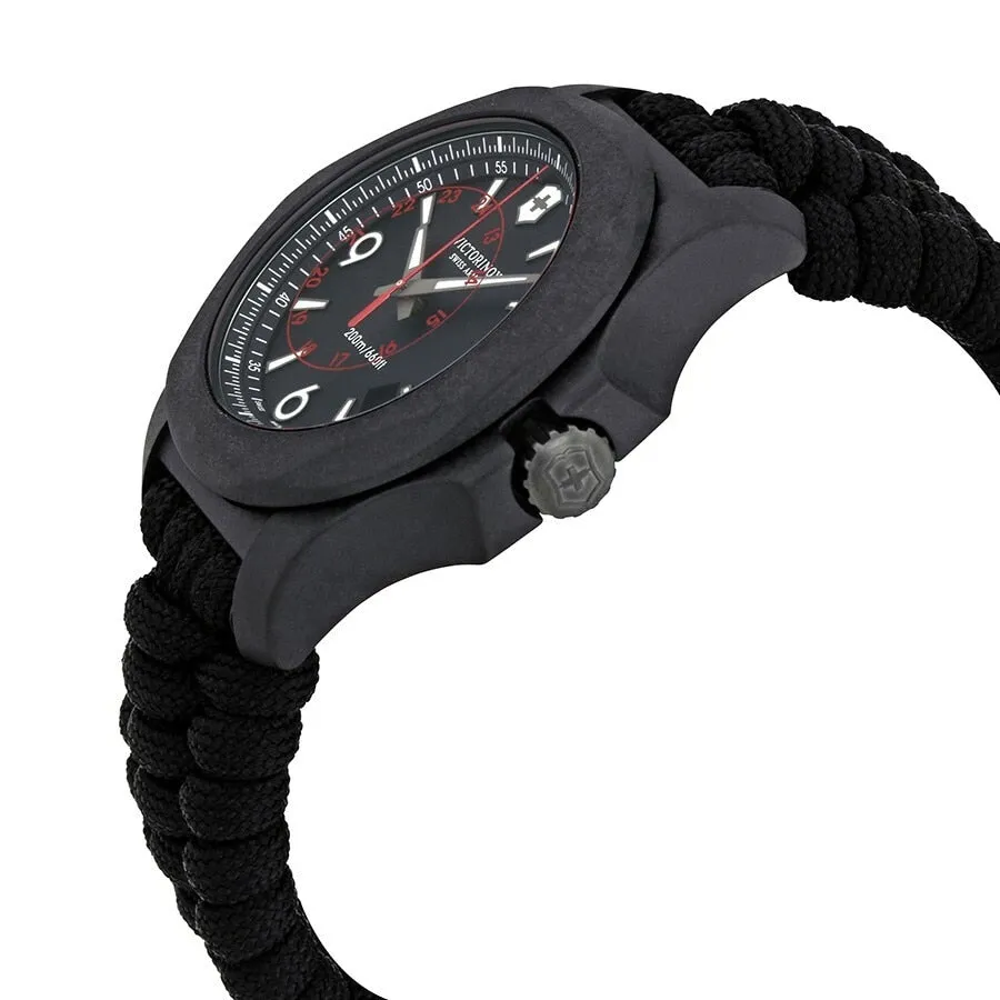 Victorinox I.N.O.X. Carbon Black Dial Mens Paracord Mens Watch