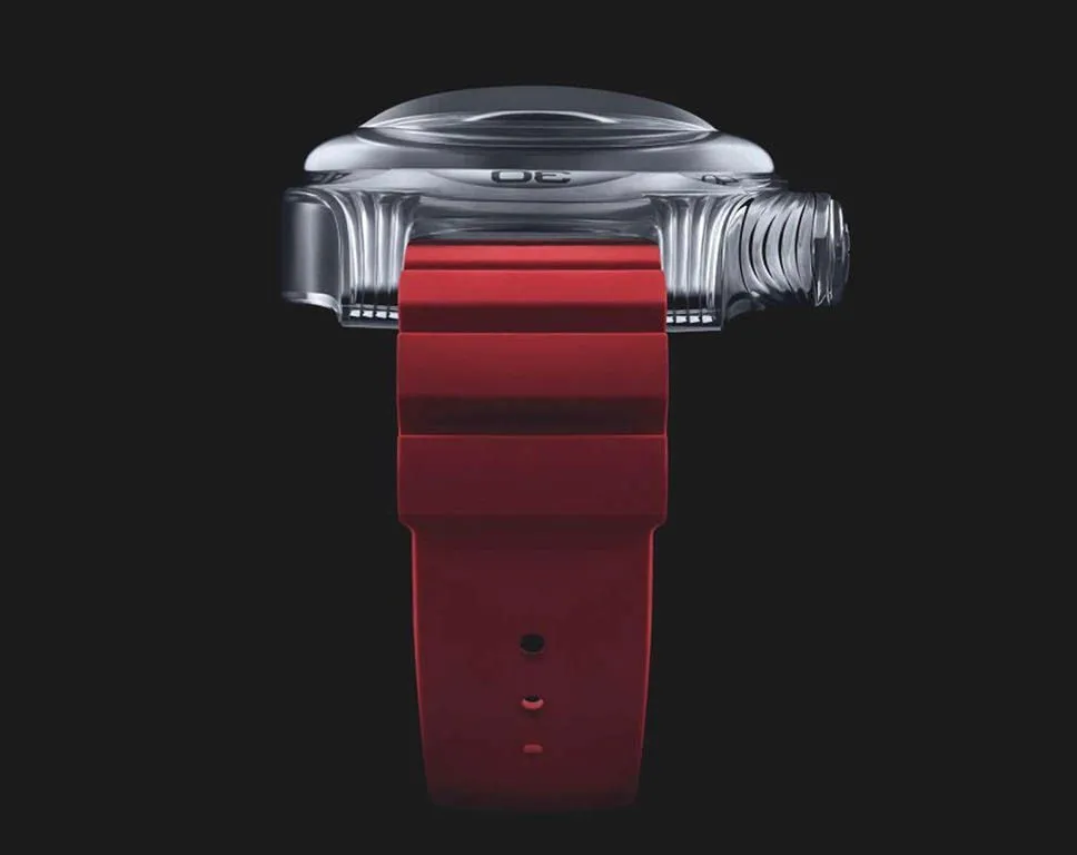 Victorinox I.N.O.X. Professional Diver Red Dial Rubber Mens Watch