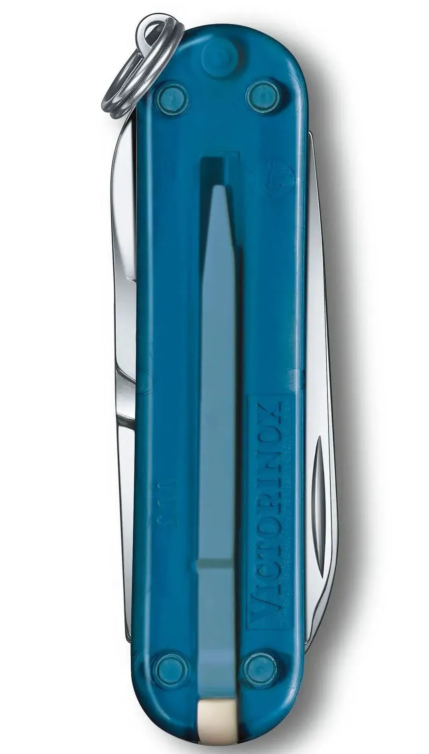 Victorinox Small Pocket Knife Classic SD Transparent Sky High