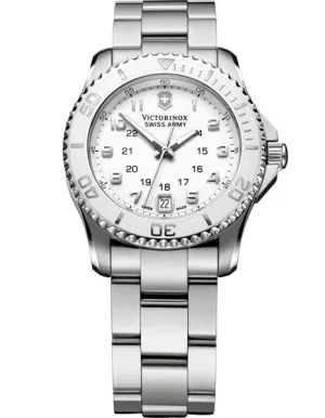 Victorinox Swiss Army Maverick GS Ladies Watch - White Dial - Stainless Steel