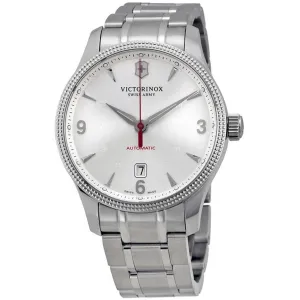 Victorinox Swiss Army Men's Automatic Watch - Alliance Silver Dial Bracelet | 241715