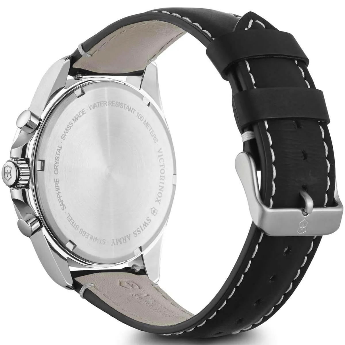 Victorinox Swiss Army Men's Chrono Watch - Fieldforce Black Dial Strap | 241852