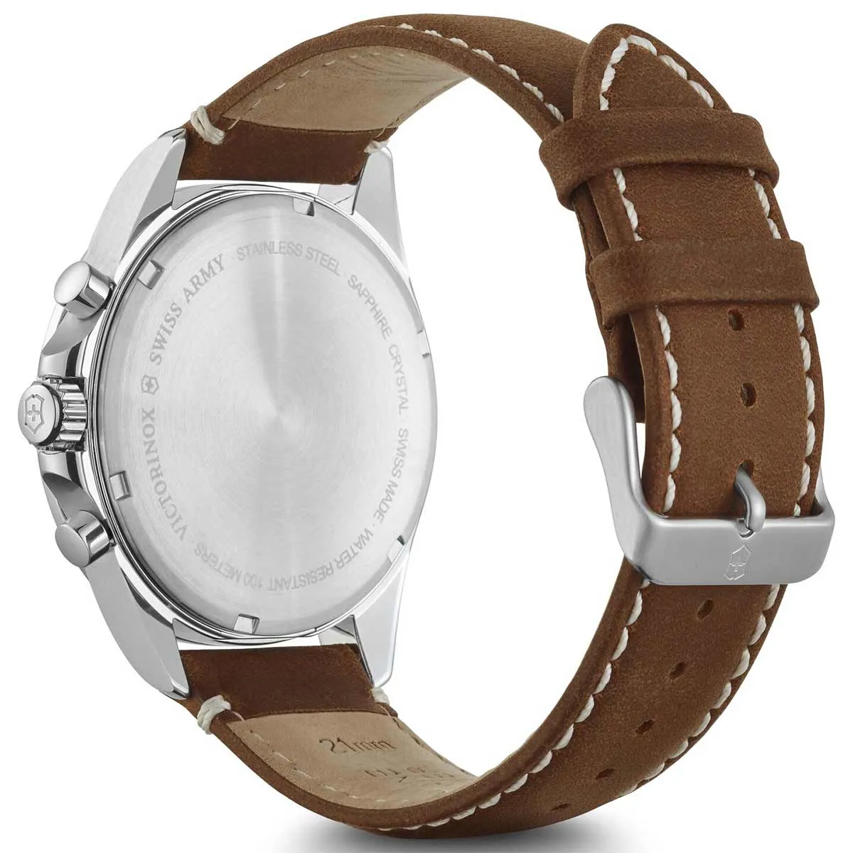 Victorinox Swiss Army Men's Chrono Watch - Fieldforce Brown Strap | 241854