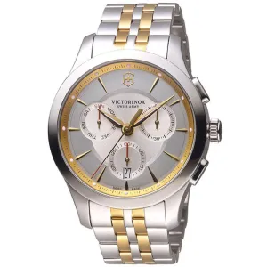 Victorinox Swiss Army Men's Chronograph Watch - Alliance Two Tone Bracelet | 241747