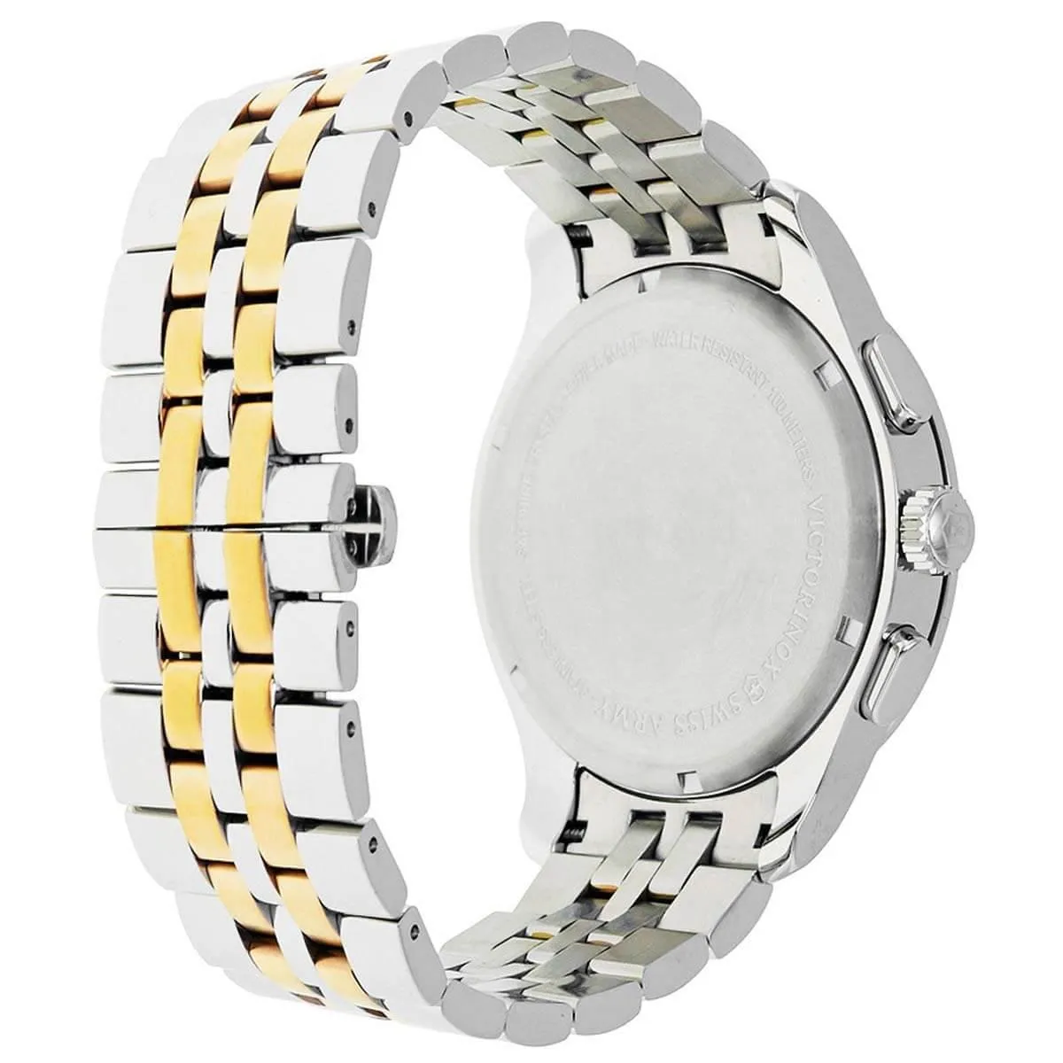Victorinox Swiss Army Men's Chronograph Watch - Alliance Two Tone Bracelet | 241747