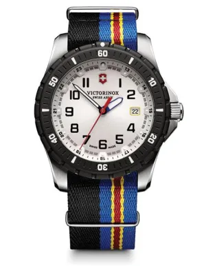 Victorinox Swiss Army Mens Maverick Sport - White Dial - NATO Strap