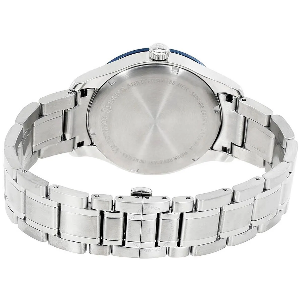 Victorinox Swiss Army Men's Quartz Watch - Alliance Blue Dial Bracelet | 241711.1