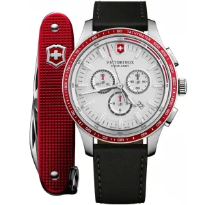 Victorinox Swiss Army Men's Quartz Watch - Alliance Sport Chrono Strap | 241819.1