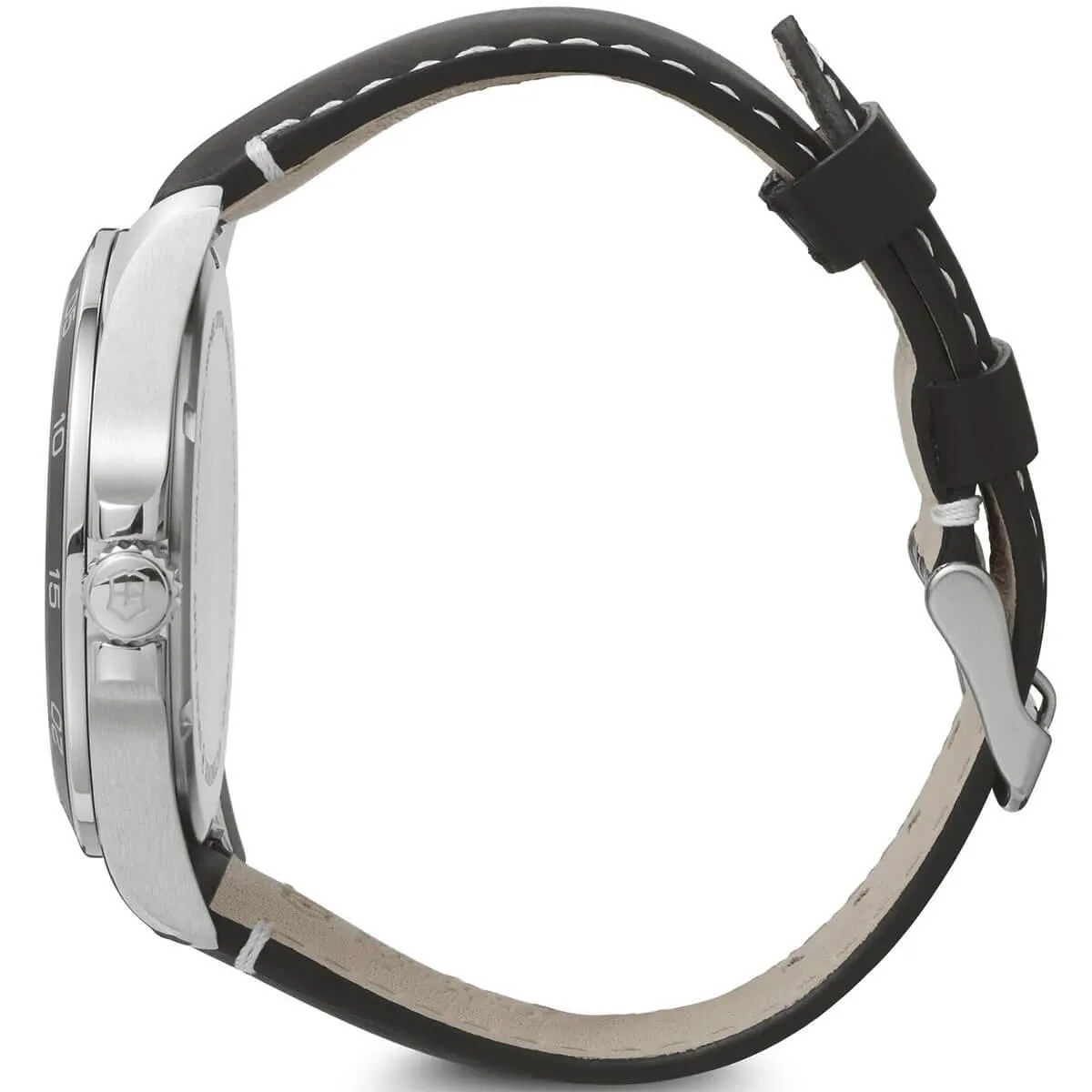 Victorinox Swiss Army Men's Quartz Watch - Fieldforce Black Dial Strap | 241846