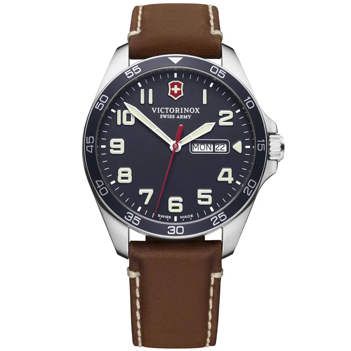 Victorinox Swiss Army Men's Quartz Watch - Fieldforce Blue Dial Strap | 241848