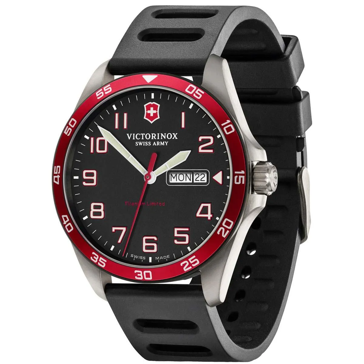 Victorinox Swiss Army Men's Quartz Watch - FieldForce Sport Rubber Strap | 249168