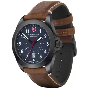 Victorinox Swiss Army Men's Quartz Watch - Heritage Brown Leather Strap | 241971