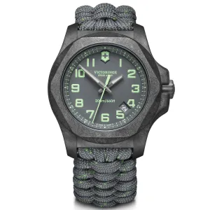 Victorinox Swiss Army Men's Quartz Watch - I.N.O.X. Carbon Grey Strap | 241860