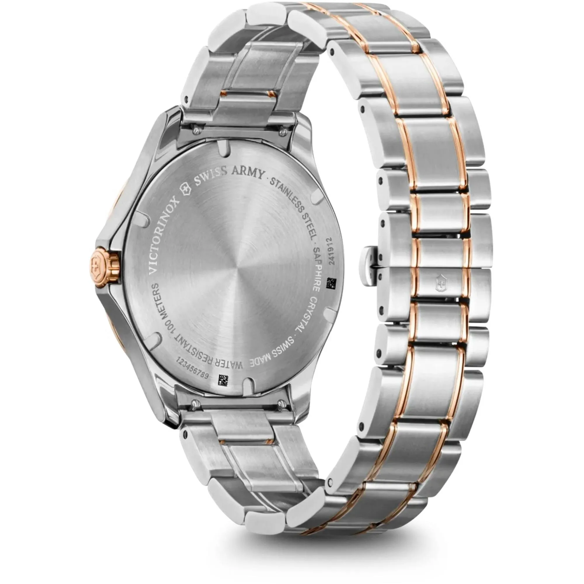 Victorinox Swiss Army Men's Watch - Alliance Rose Gold Bezel TT Bracelet | 241912