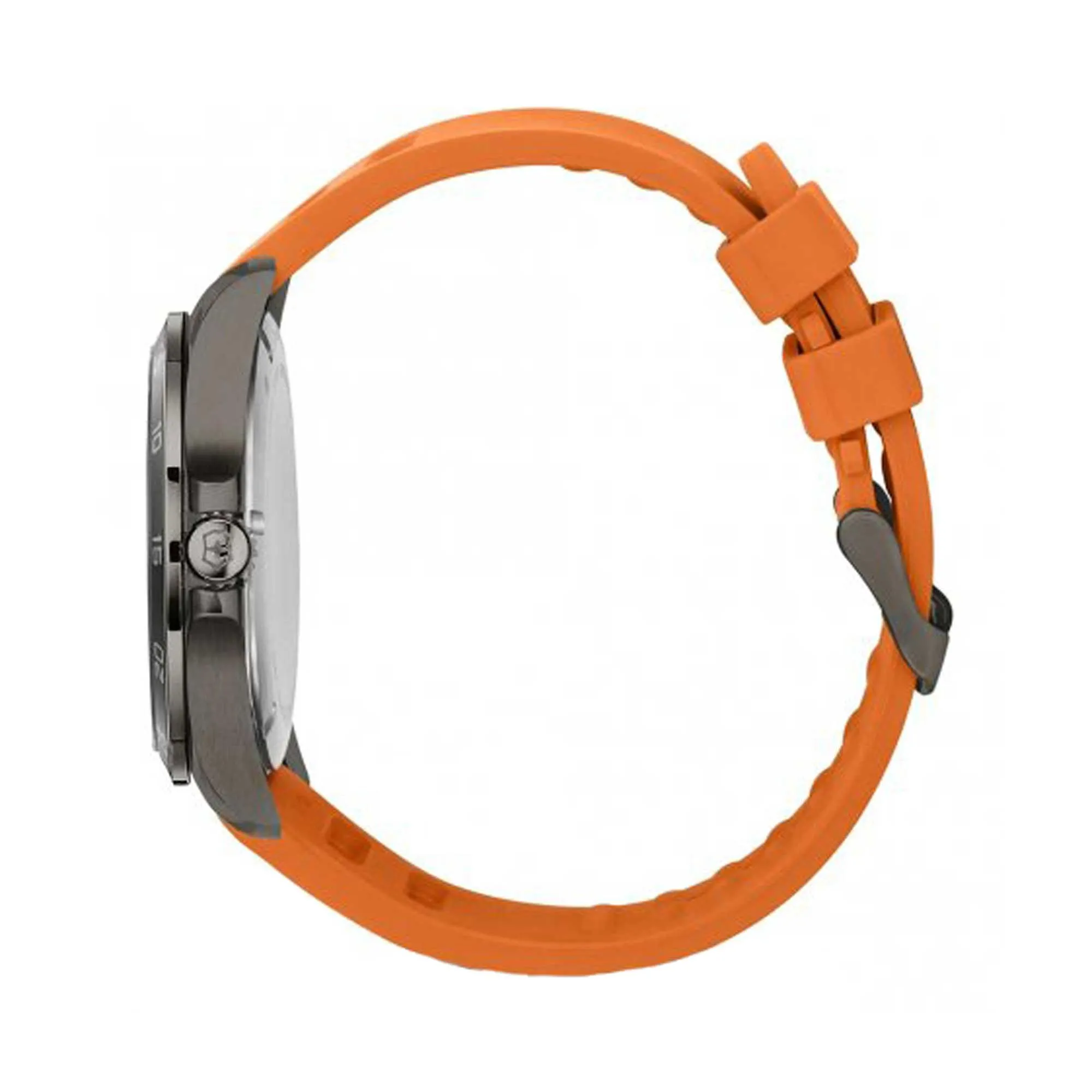 Victorinox Swiss Army Men's Watch - FieldForce Sport GMT Orange Rubber Strap | 241897