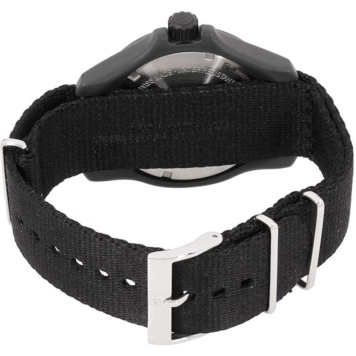 Victorinox Swiss Army Men's Watch - Original Grey Dial Black Nylon Strap | 241593.1