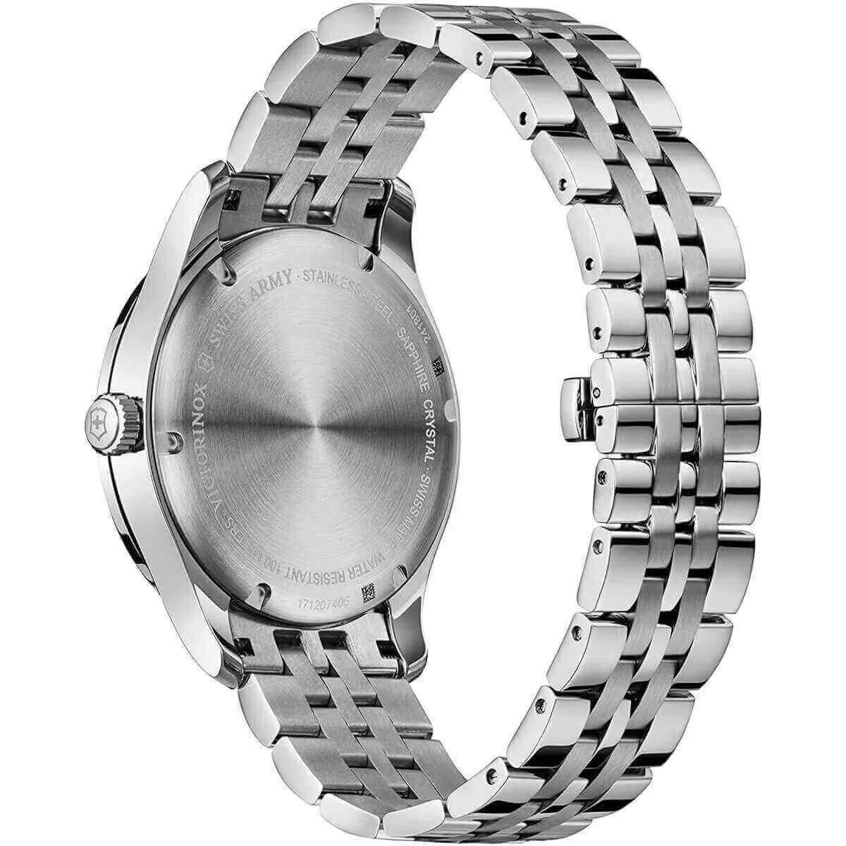 Victorinox Swiss Army Men's Watch with Knife - Alliance Silver Bracelet | 241763.1