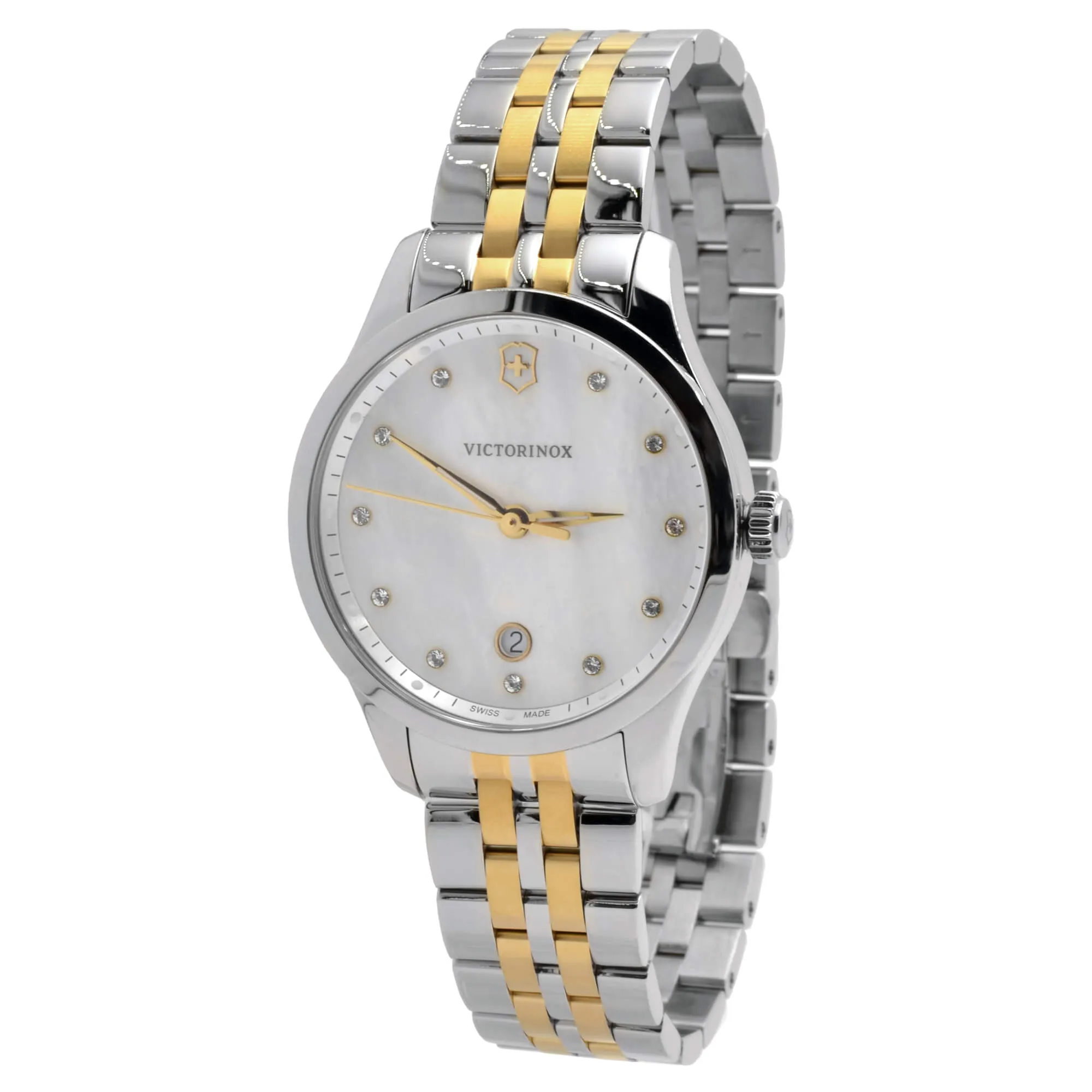 Victorinox Swiss Army Women's Quartz Watch - Alliance Small Two Tone Bracelet | 241831