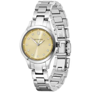Victorinox Swiss Army Women's Quartz Watch - Alliance XS Gold Dial Bracelet | 241917