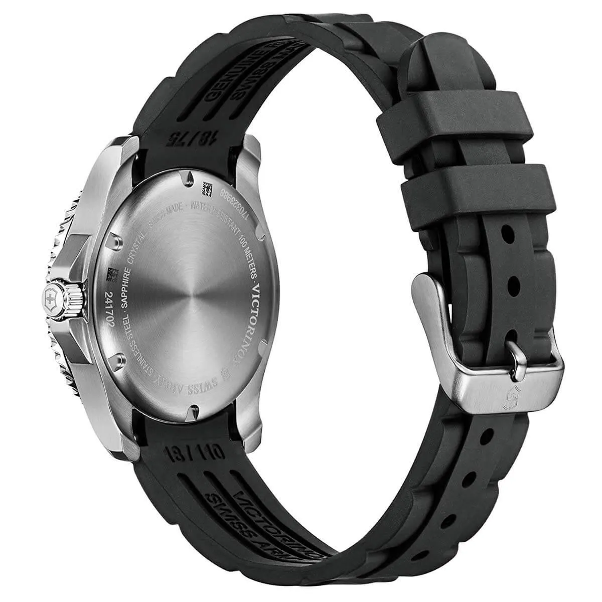 Victorinox Swiss Army Women's Quartz Watch - Maverick Black Dial Strap | 241702