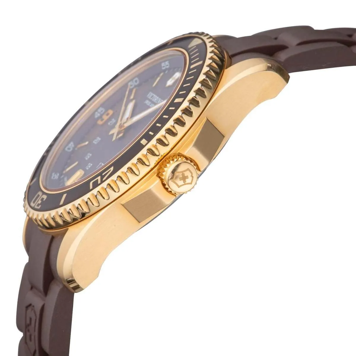 Victorinox Swiss Army Women's Quartz Watch - Maverick Brown Dial Strap | 241615