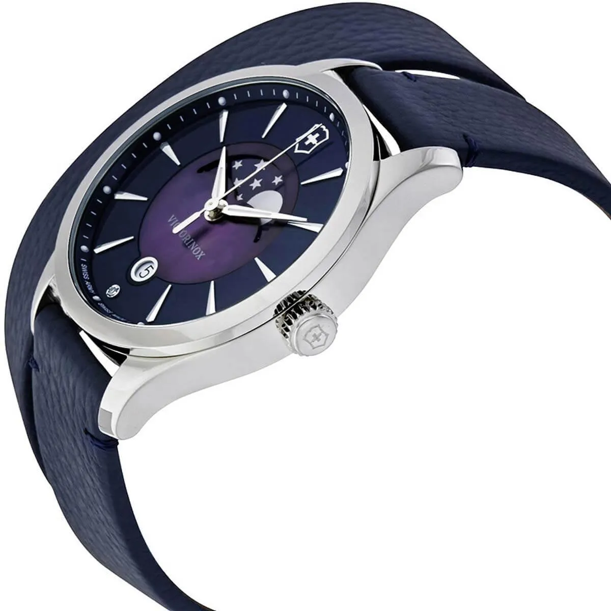 Victorinox Swiss Army Women's Watch - Alliance Small Blue Double Wrap Strap | 241755