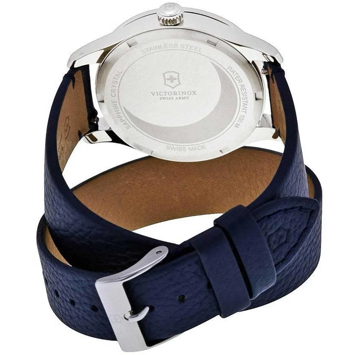 Victorinox Swiss Army Women's Watch - Alliance Small Blue Double Wrap Strap | 241755
