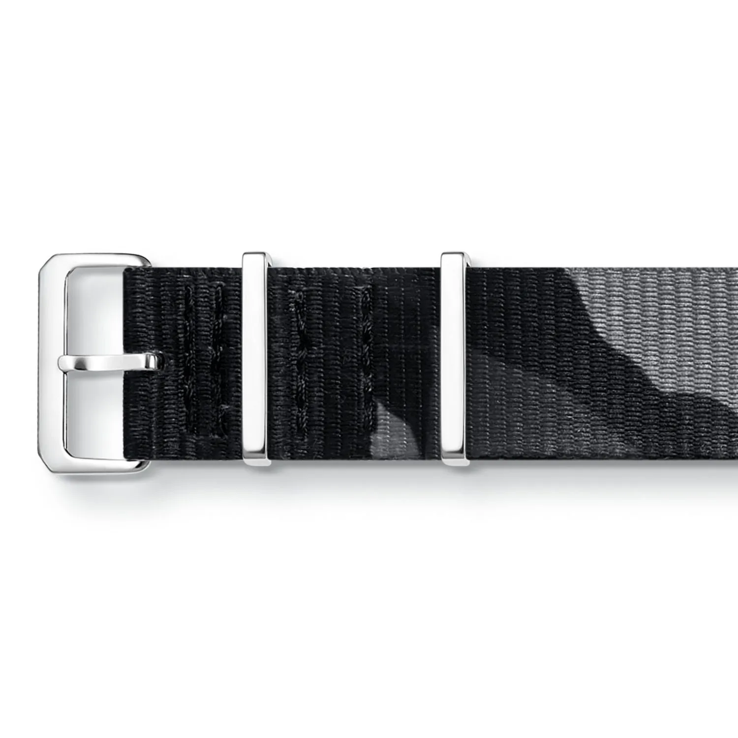 Watch Band Nato Black Camouflage