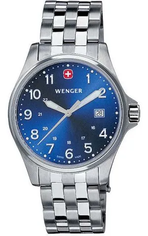 Wenger 72788 Men's Swiss Made TerraGraph Stainless Steel Watch