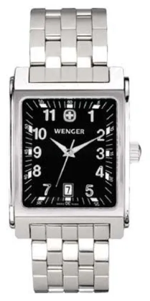Wenger 75126 Men's Swiss Made Escort Stainless Steel Watch