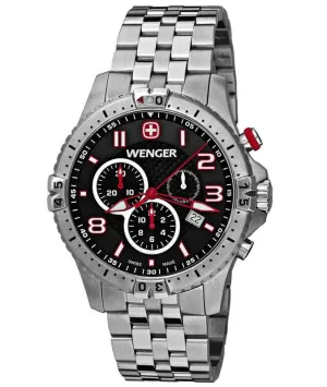 Wenger 77056 Men's Swiss Stainless Steel Chronograph Watch