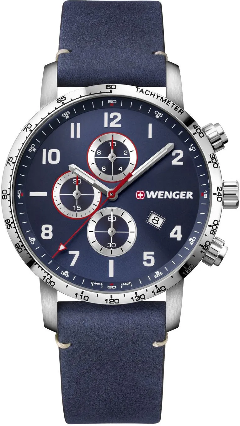 Wenger Attitude Vertical Chrono Mens Watch