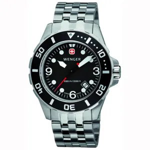 Wenger Men's Swiss Made AquaGraph 1000 Meter Deep Diver 72236