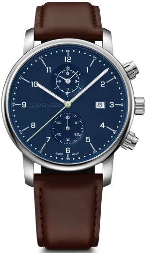 Wenger Urban Classic Chrono Blue Watch