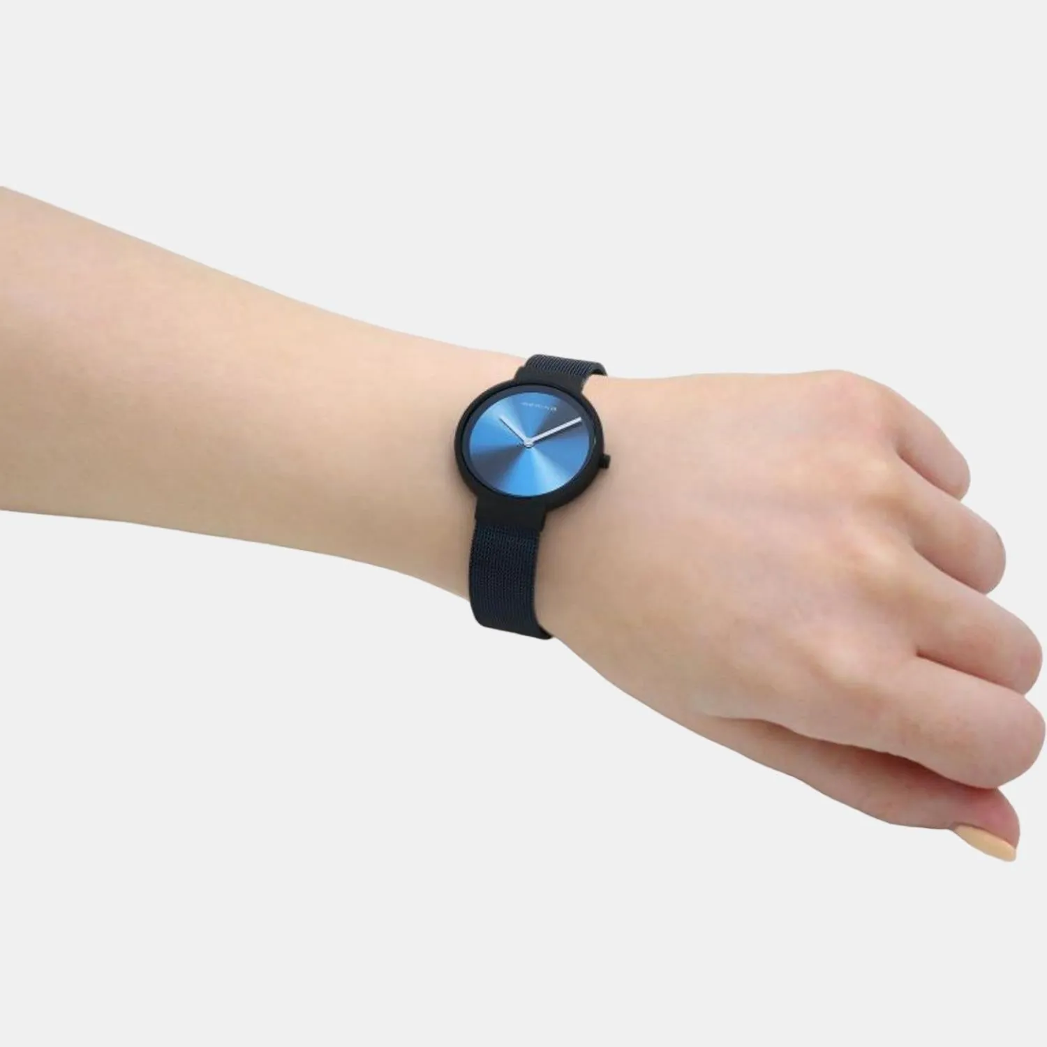 Women's Blue Analog Stainless Steel Watch 19031-327