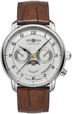 Zeppelin Friedrichshafen Quartz Moon Phase Watch