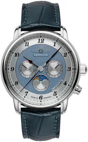 Zeppelin Friedrichshafen Quartz Moon Phase Watch
