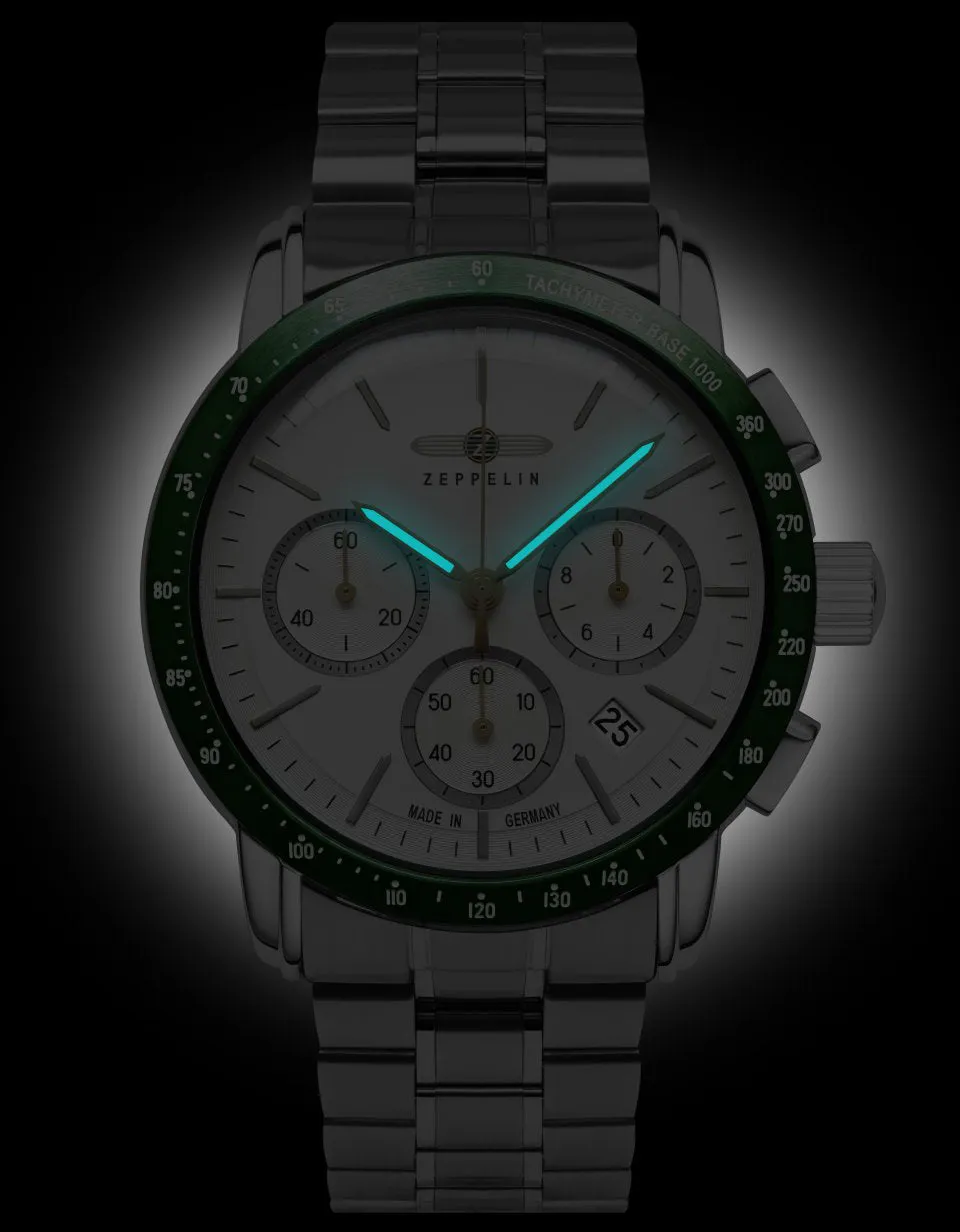 Zeppelin New York Quartz Chronograph Watch